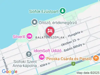 Hotel Radio Inn II. Balatonszéplak a térképen