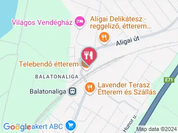 Aligai Delikátesz Balatonvilágos a térképen