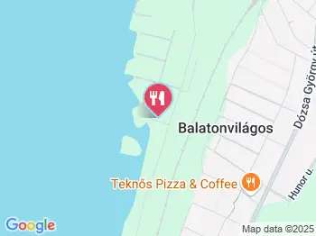 BoroZoli strandbüféje Balatonvilágos a térképen