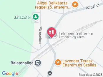 Club Aliga Étterme Balatonvilágos a térképen