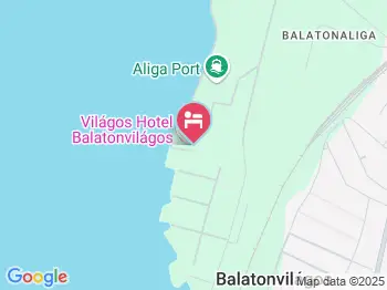 Hotel Frida Family Balatonvilágos a térképen