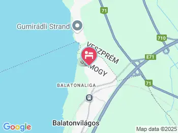 Party Panzió Balatonvilágos a térképen
