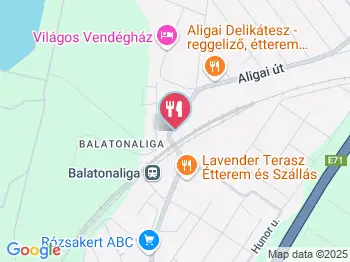 Telebendő Kisvendéglő Balatonvilágos a térképen