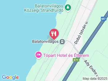 Világosi Étterem & Pizzéria Balatonvilágos a térképen