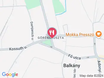 Mátyás Pizzéria & Étterem Balkány a térképen