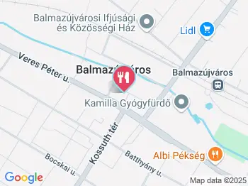 Centrum Fagyizó Balmazújváros a térképen