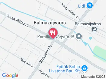 Délibáb Presszó, Music & Pub Balmazújváros a térképen