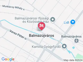Török Vendégház Balmazújváros a térképen