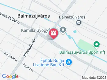 Túzok Balmazújváros a térképen