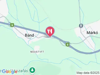 Udvarház Étterem Bánd a térképen