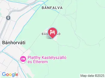 Bánvölgye Vendégház Bánhorváti a térképen