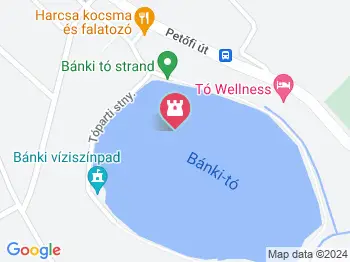 Bánki-tó Bánk a térképen