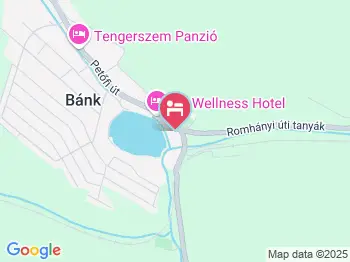 Nádas Kemping Bánk a térképen