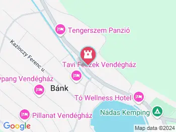 Szlovák Nemzetiségi Tájház Bánk a térképen