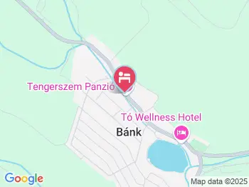 Tengerszem Panzió Bánk a térképen
