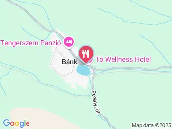 Tó Wellness Hotel Étterme Bánk a térképen