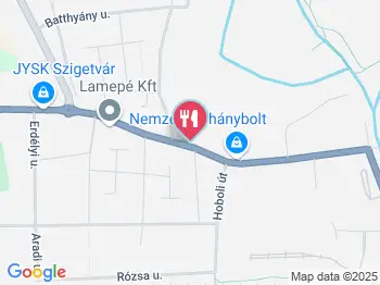 Baracsi Halászcsárda Baracs a térképen