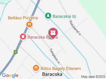 Baracskai Református templom Baracska a térképen