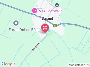 Koroknai Porta Báránd a térképen