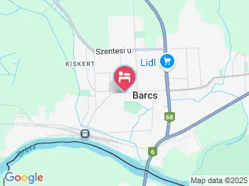 Colorado Apartmanház Barcs a térképen