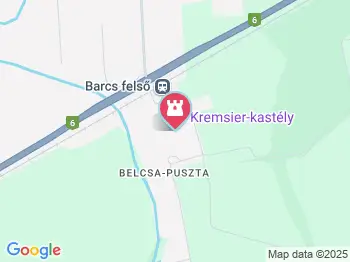 Kremsier-kastély Barcs a térképen
