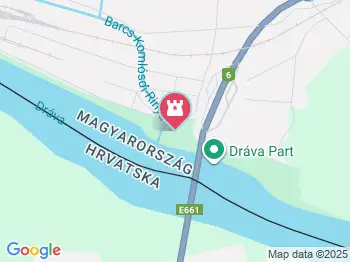 Nepomuki Szent János szobor Barcs a térképen