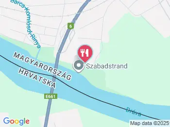 Strand Büfé Barcs a térképen