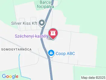 Széchenyi-kastély Barcs a térképen