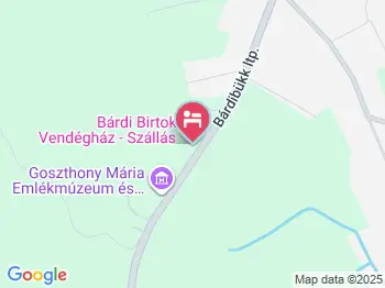 Bárdi Birtok Vendégház Bárdudvarnok a térképen