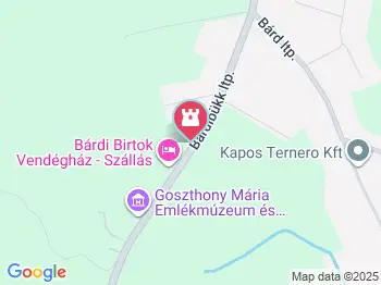 Bárdibükki Porciunkula Kápolna Bárdudvarnok a térképen