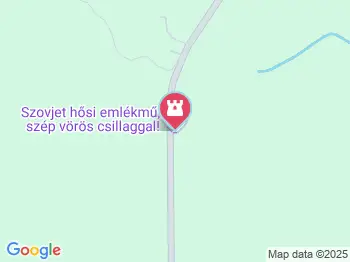 Szovjet hősi emlékmű Bárdudvarnok a térképen