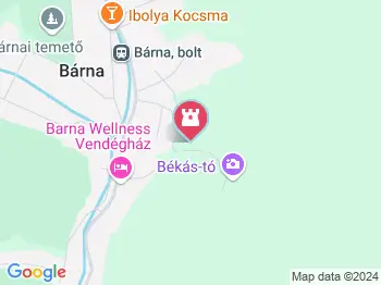 Bárna kálvária Bárna a térképen