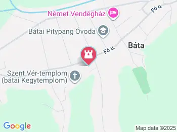 Bátai Tájház Báta a térképen