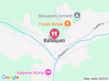 Naspolya Étterem & Panzió Bátaapáti a térképen