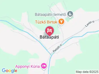 Naspolya Panzió & Étterem Bátaapáti a térképen