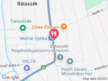 Illés Cukrászda Bátaszék a térképen