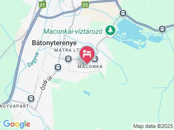 Maconkai Szállás Bátonyterenye a térképen