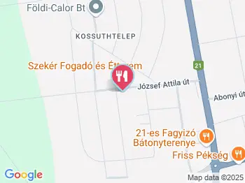 Szekér Fogadó étterme Bátonyterenye a térképen