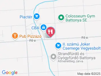 Korona Vendéglő Battonya a térképen