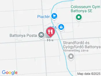 Retro Fagyizó Battonya a térképen