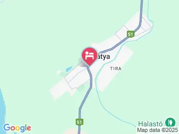Kákonyi Vendégház Bátya a térképen