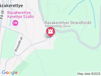 Bázakerettyei Termálfürdő Bázakerettye a térképen