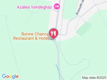 Bonne Chance Hotel étterme Bázakerettye a térképen