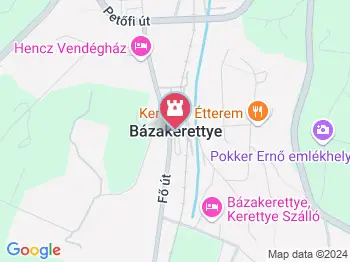 BT-2 Kiállítóhely Bázakerettye a térképen