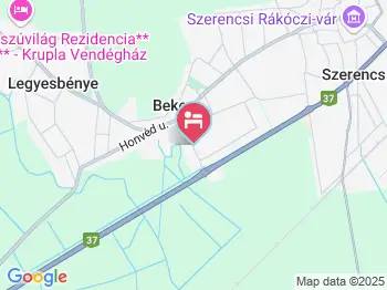 Nagyköz Vendégház Bekecs a térképen