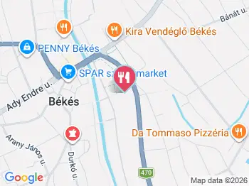 Békési Húsmanufaktúra - Piactéri Hentes Békés a térképen