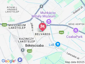 Diós Tanya Békés a térképen