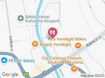 Dübögő Hotel és Étterem Békés a térképen
