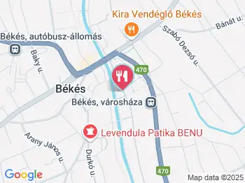 Hun Bár Békés a térképen