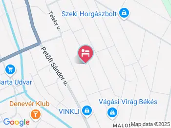 Szüleim Háza Békés a térképen